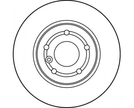 Bromsskiva DF2766 TRW, bild 2