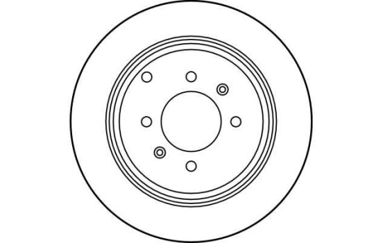 Bromsskiva DF2781 TRW, bild 3