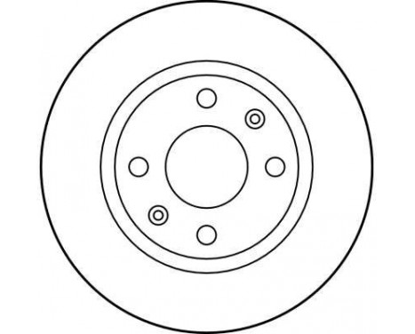 Bromsskiva DF2782 TRW, bild 2