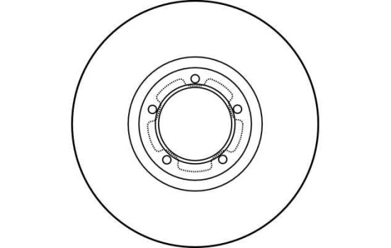 Bromsskiva DF2785 TRW, bild 3