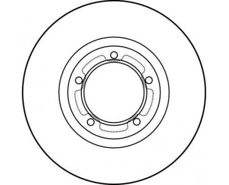 Bromsskiva DF2786 TRW, bild 3