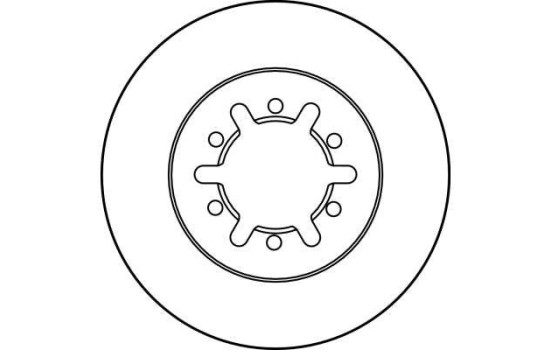 Bromsskiva DF3001 TRW, bild 3