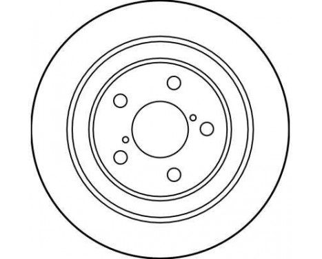 Bromsskiva DF3092 TRW, bild 2