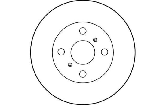 Bromsskiva DF3101 TRW, bild 2