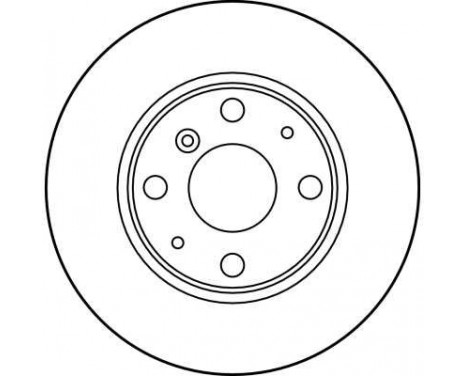 Bromsskiva DF3114 TRW, bild 2