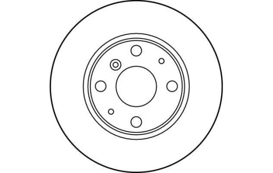 Bromsskiva DF3114 TRW, bild 2