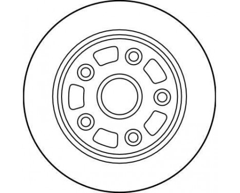 Bromsskiva DF4003 TRW, bild 3