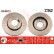 Bromsskiva DF4012 TRW
