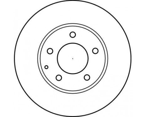 Bromsskiva DF4012 TRW, bild 3