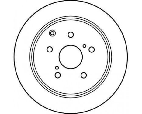 Bromsskiva DF4017 TRW, bild 3