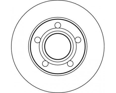 Bromsskiva DF4026 TRW, bild 3