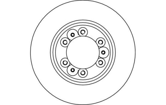 Bromsskiva DF4029 TRW, bild 3