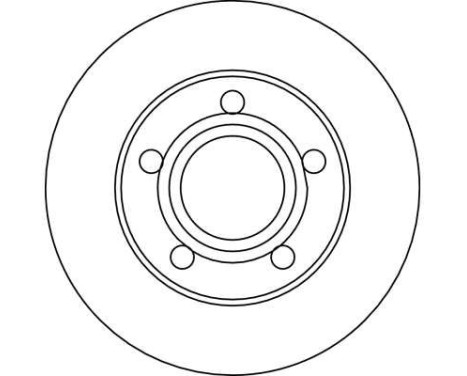 Bromsskiva DF4038 TRW, bild 3