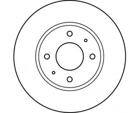 Bromsskiva DF4054 TRW, bild 3