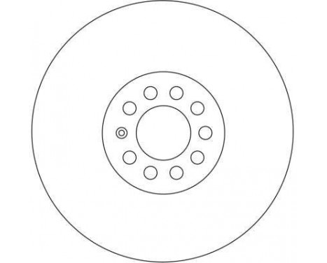 Bromsskiva DF4064 TRW, bild 3