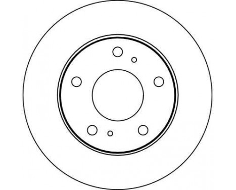 Bromsskiva DF4092 TRW, bild 3