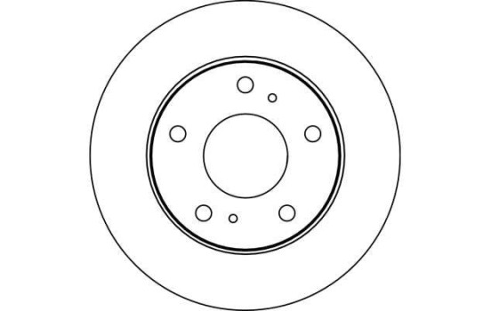 Bromsskiva DF4092 TRW, bild 3