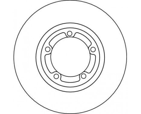 Bromsskiva DF4102 TRW, bild 3