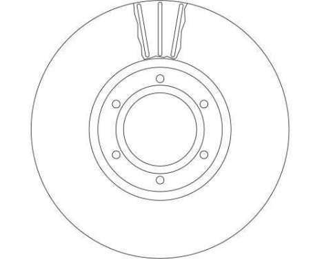 Bromsskiva DF4111 TRW, bild 3