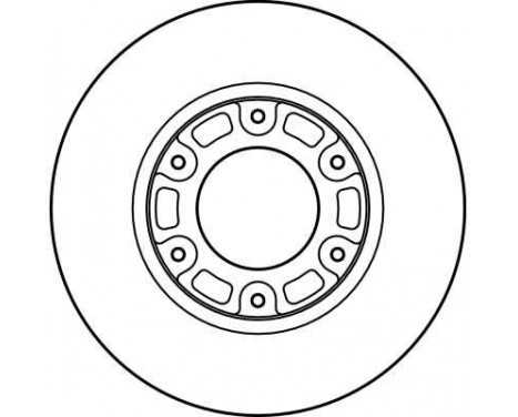 Bromsskiva DF4116 TRW, bild 3