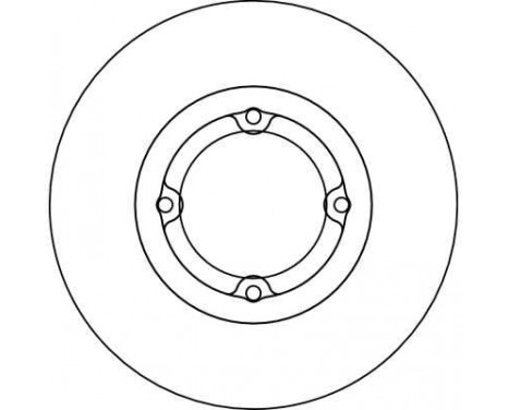 Bromsskiva DF4123 TRW, bild 2