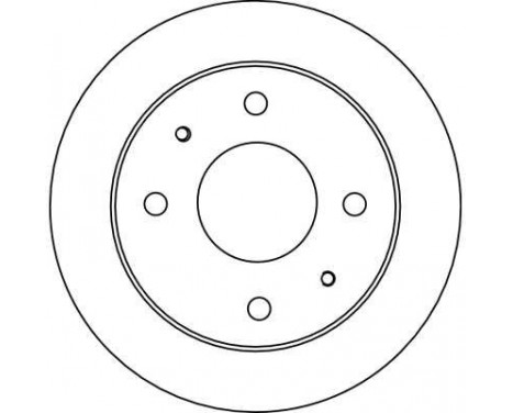 Bromsskiva DF4132 TRW, bild 2