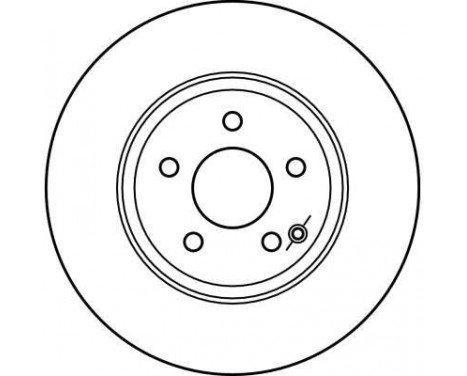 Bromsskiva DF4149S TRW, bild 3