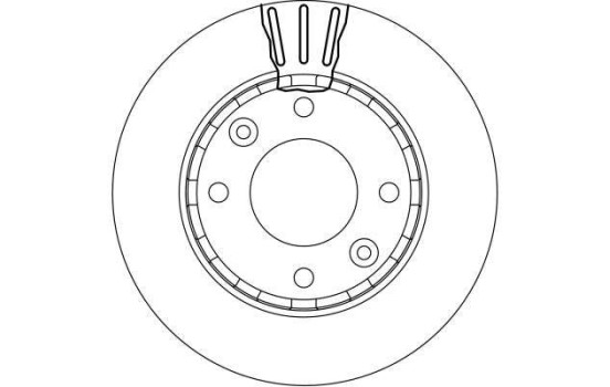 Bromsskiva DF4171 TRW, bild 3