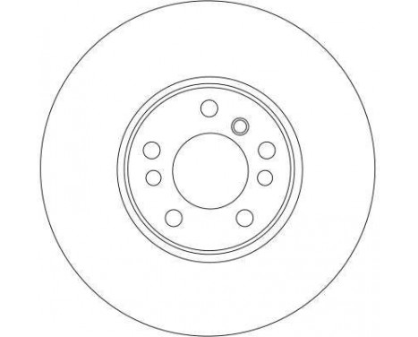 Bromsskiva DF4187S TRW, bild 3