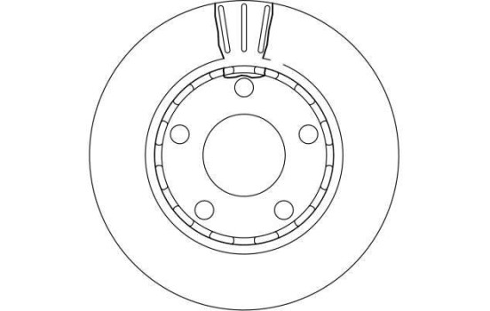 Bromsskiva DF4210 TRW, bild 3
