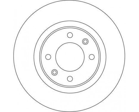 Bromsskiva DF4215 TRW, bild 3