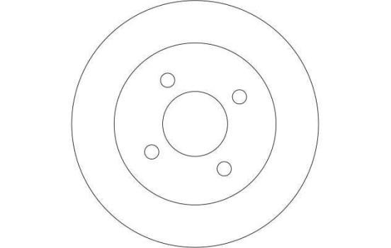 Bromsskiva DF4254 TRW, bild 3