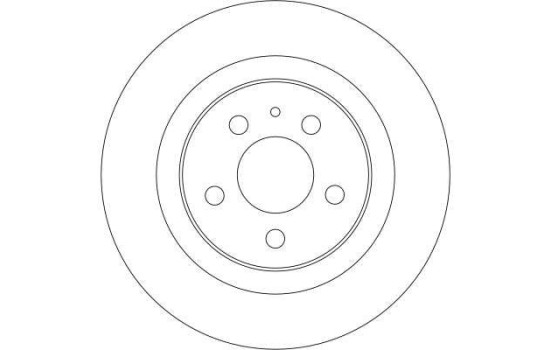 Bromsskiva DF4256 TRW, bild 3