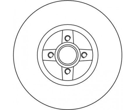 Bromsskiva DF4272 TRW, bild 3