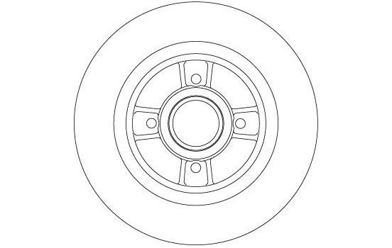 Bromsskiva DF4272BS TRW, bild 3