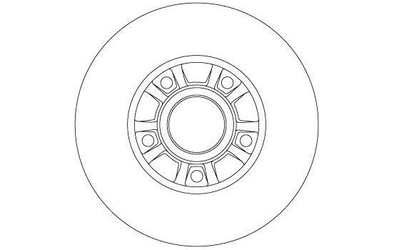 Bromsskiva DF4273BS TRW, bild 3