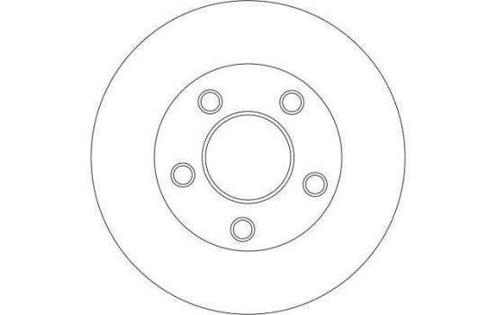 Bromsskiva DF4273S TRW, bild 3