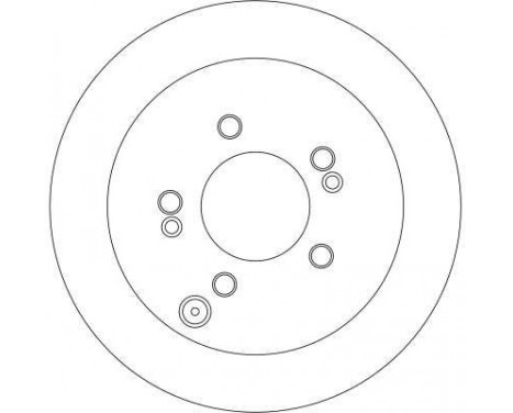 Bromsskiva DF4287 TRW, bild 3