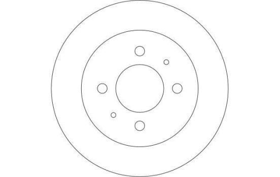 Bromsskiva DF4319 TRW, bild 3