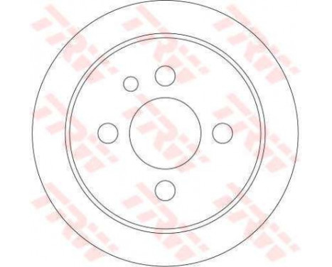 Bromsskiva DF4334 TRW, bild 2