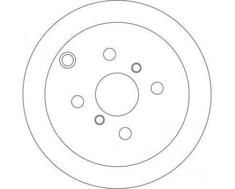 Bromsskiva DF4335 TRW, bild 3