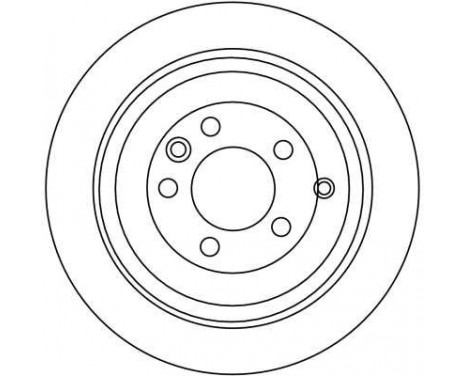 Bromsskiva DF4342S TRW, bild 3