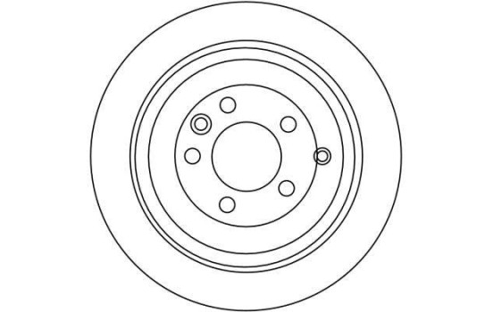 Bromsskiva DF4342S TRW, bild 3