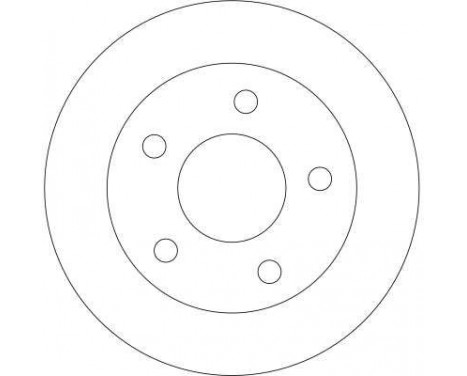 Bromsskiva DF4357 TRW, bild 3