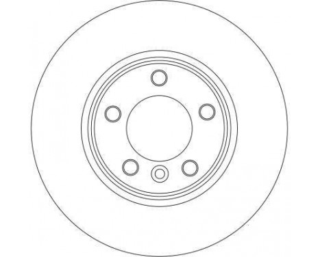 Bromsskiva DF4359 TRW, bild 3