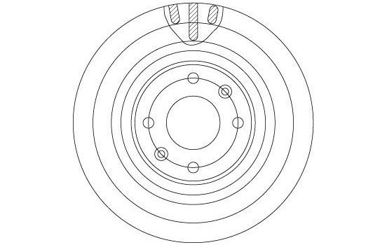 Bromsskiva DF4363 TRW, bild 3