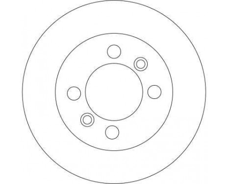 Bromsskiva DF4365 TRW, bild 2