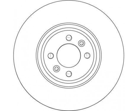 Bromsskiva DF4371 TRW, bild 3