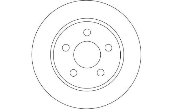 Bromsskiva DF4372 TRW, bild 3