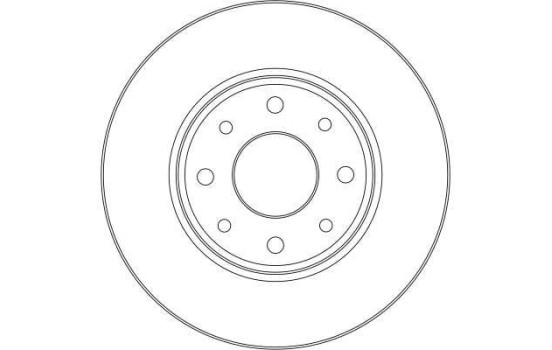 Bromsskiva DF4375 TRW, bild 2